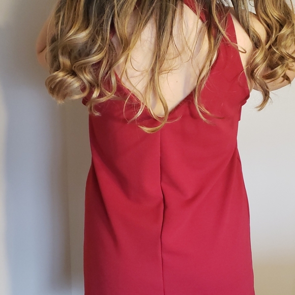 Red Party Dress - Picture 3 of 3